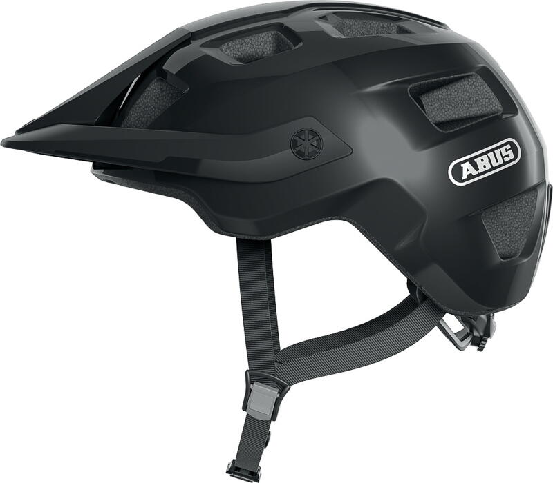 Abus Helm MoTrip shiny black Größe: 54-58 cm