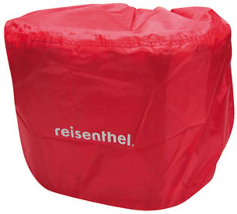 KLICKfix BikeBasket Regenhaube rot