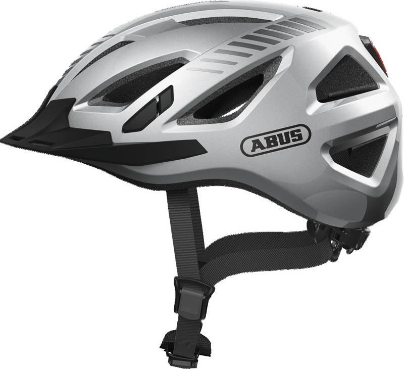 Abus Helm URBAN-I 3.0 signal silver Größe: 52-58 cm