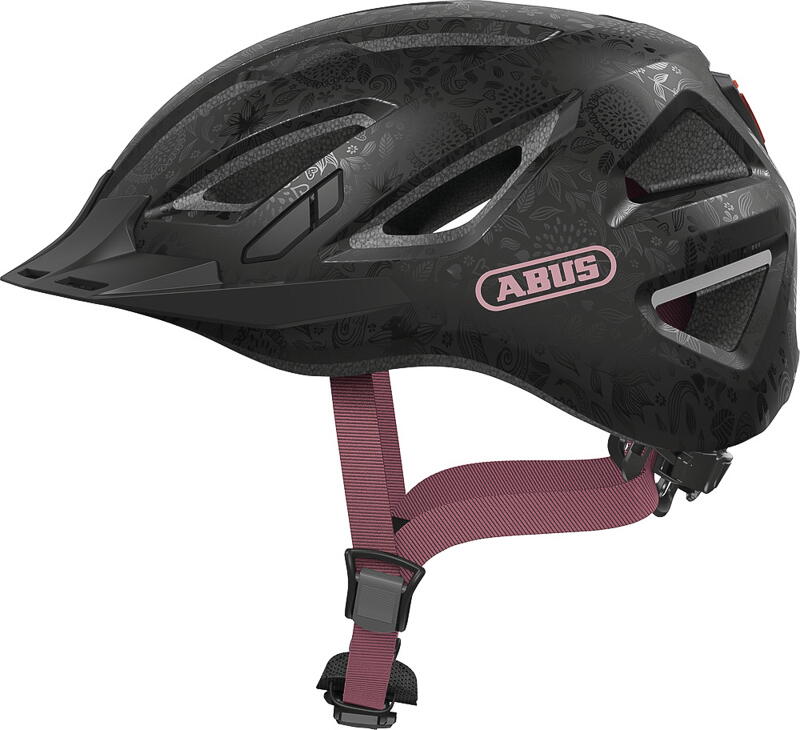 Abus Helm URBAN-I 3.0 flower art Größe: 52-58 cm