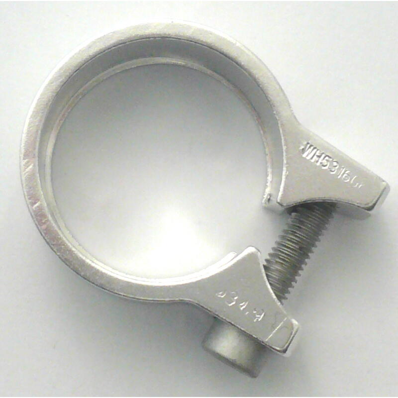 Ergotec Sattelklemmring 34,9 silber