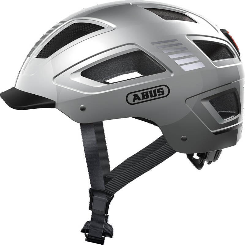 Abus Helm HYBAN 2.0 signal silver Größe: 58-63 cm