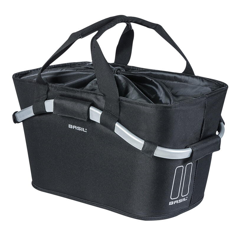 Basil Hinterrad Korb Carry All black