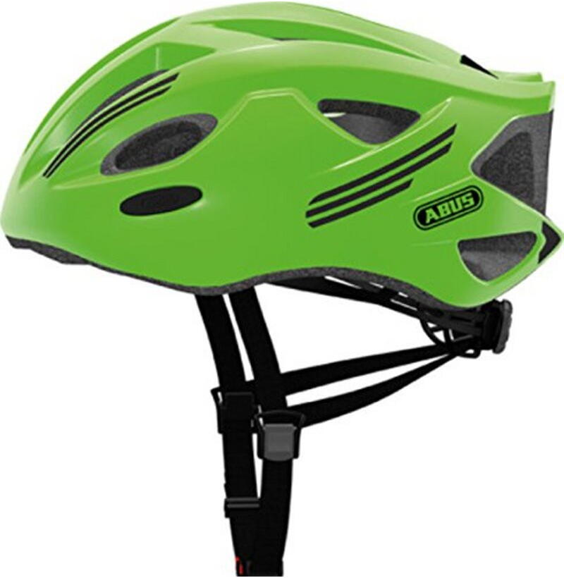 Abus Helm S-CENSION neon green Größe: L