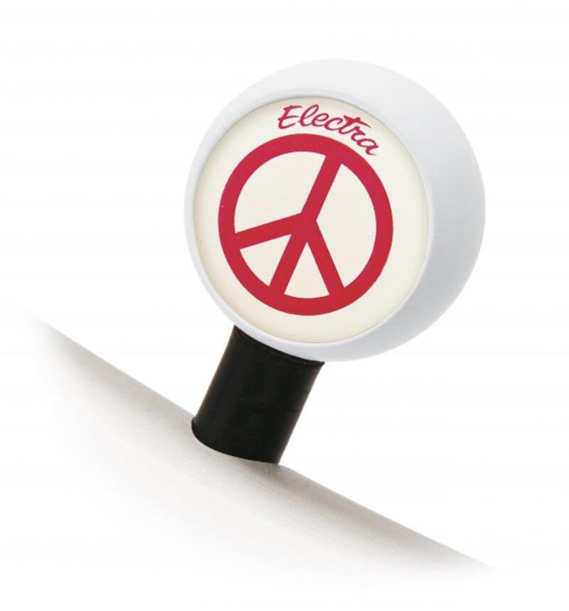 Electra Ventilkappe Bubble Peace weiss