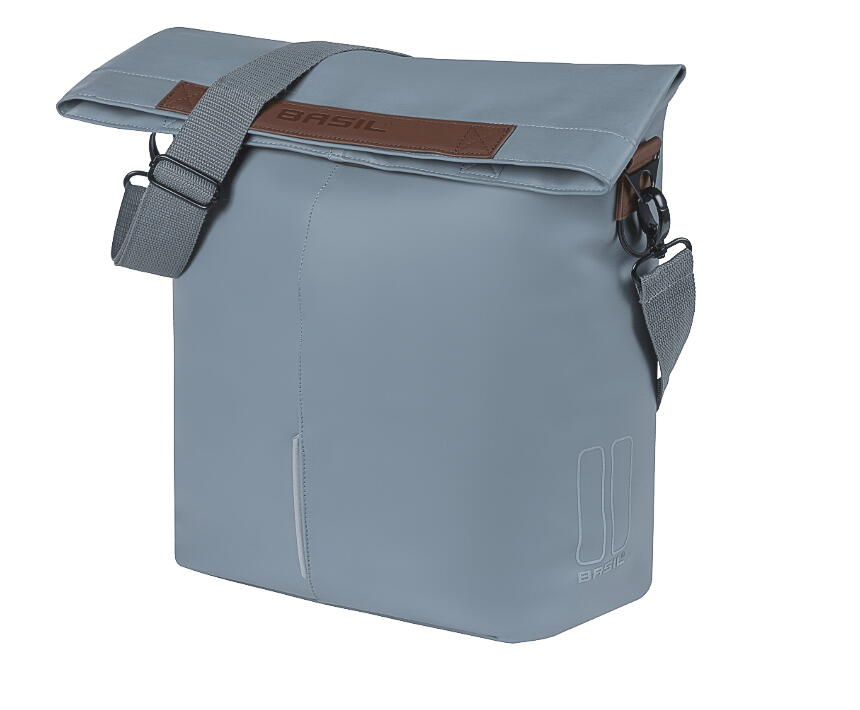 Basil City Shopper Vegan Leather Bla