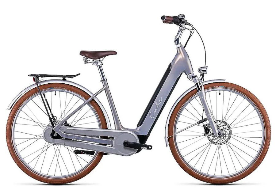 Cube Ella Cruise Hybrid City-Pedelec 28 Zoll 7-Gang Nabenschaltung 500Wh 13,4 Ah grau Bosch Rahmenhöhe: L (58cm)