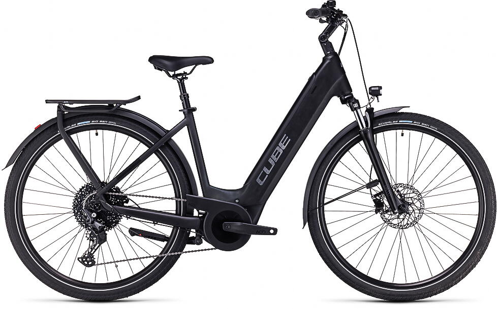 Cube Touring Hybrid Pro 28" Trekking E-Bike 11-Gang Deore  625Wh, 75Nm Smart 16,7 Ah Damenfahrrad 11 Gang Kettenschaltung schwarz Bosch Rahmenhöhe: L (58cm)